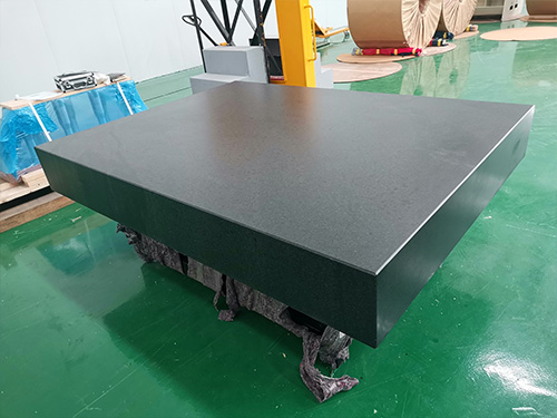 花岗石平台的加工工艺及加工效率